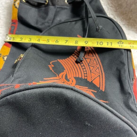 Shazi Collection Ethnic Hobo Bucket Canvas Backpack Bag Extra Large drawstring . - Picture 11 of 13